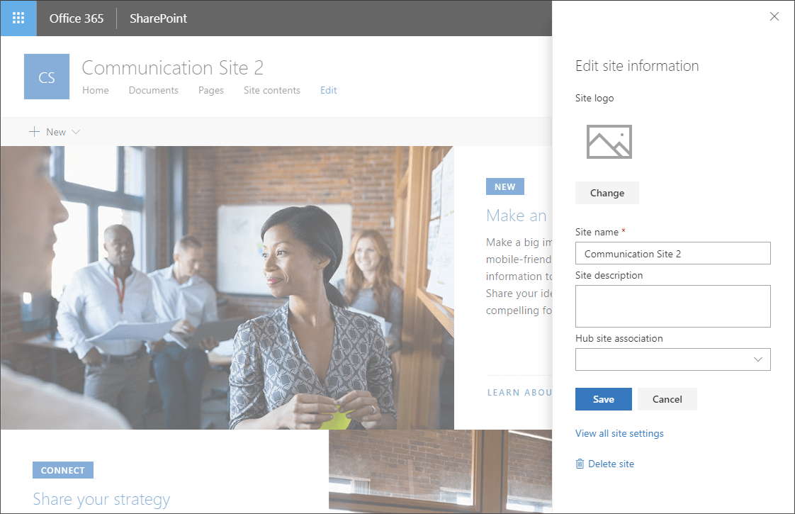 Hub Sites SharePoint dynamic has arrived HANDS ON SharePoint